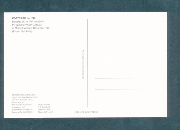 VASP CARGO  Douglas DC 8-71F c/n